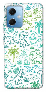 Чохол Dino pattern для Xiaomi Redmi Note 12 5G