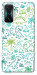 Чехол Dino pattern для Xiaomi Redmi K50 Gaming