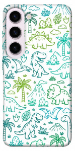 Чохол Dino pattern для Galaxy S23+