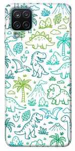 Чехол Dino pattern для Galaxy M12