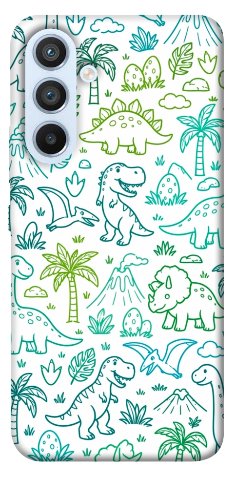 Чехол Dino pattern для Galaxy A54 5G