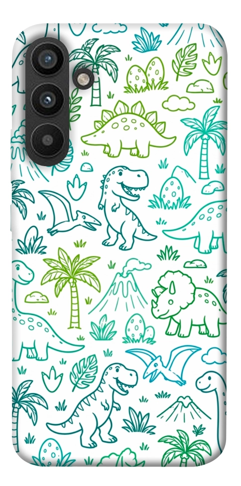 Чехол Dino pattern для Galaxy A34 5G