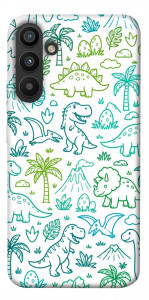 Чехол Dino pattern для Galaxy A34 5G