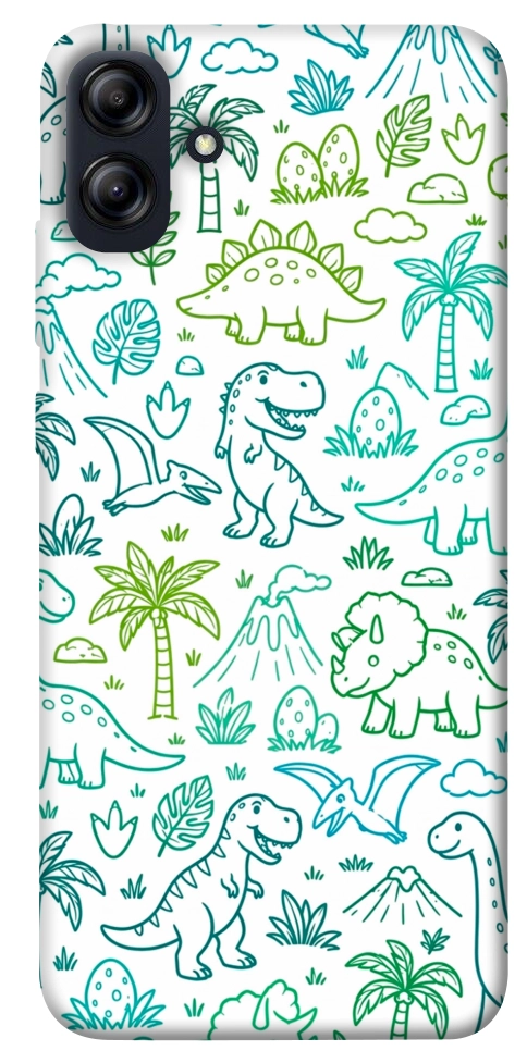 Чехол Dino pattern для Galaxy A04e