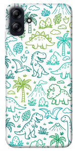 Чехол Dino pattern для Galaxy A04e