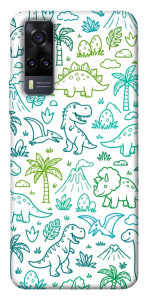 Чохол Dino pattern для Vivo Y31