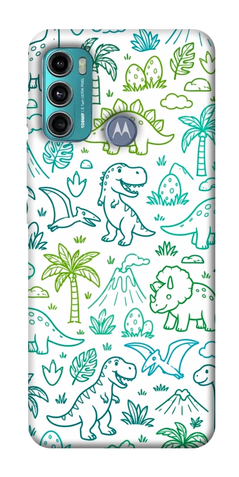 Чохол Dino pattern для Motorola Moto G60