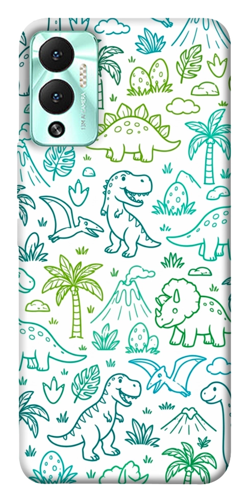 Чохол Dino pattern для Infinix Hot 12 Play