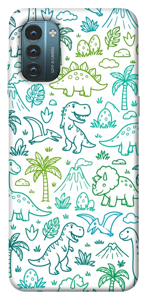 Чохол Dino pattern для Nokia G21
