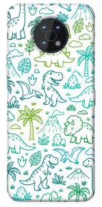 Чохол Dino pattern для Nokia G50