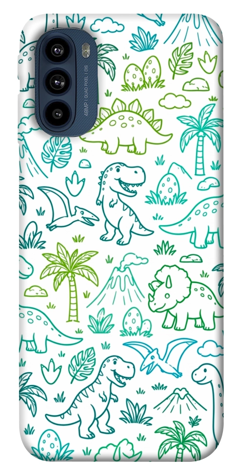 Чохол Dino pattern для Motorola Moto G41