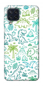 Чехол Dino pattern для Galaxy M32