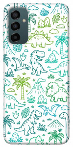Чехол Dino pattern для Galaxy M14 5G