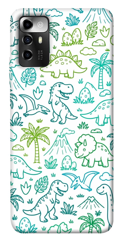 Чехол Dino pattern для ZTE Blade A72
