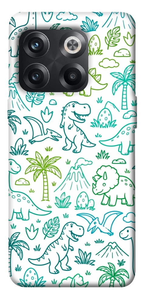 Чохол Dino pattern для OnePlus 10T
