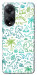 Чехол Dino pattern для Oppo A58 4G