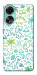 Чехол Dino pattern для Oppo A78 4G