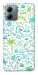 Чехол Dino pattern для Motorola Moto G14