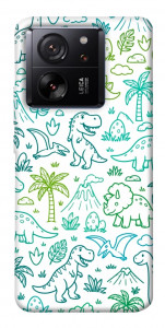 Чехол Dino pattern для Xiaomi 13T