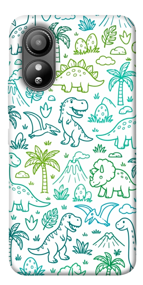 Чохол Dino pattern для ZTE Blade L220