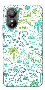Чохол Dino pattern для ZTE Blade L220