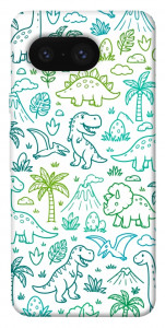 Чехол Dino pattern для Google Pixel 8
