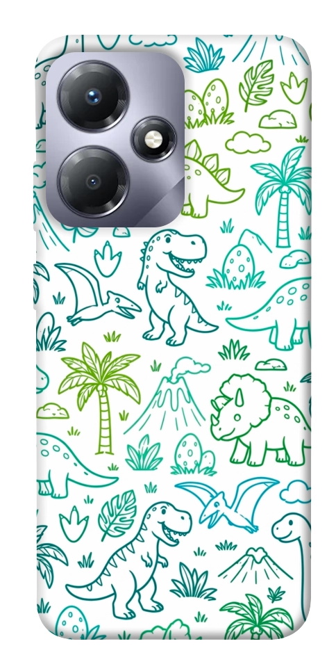 Чехол Dino pattern для Infinix Hot 30 Play