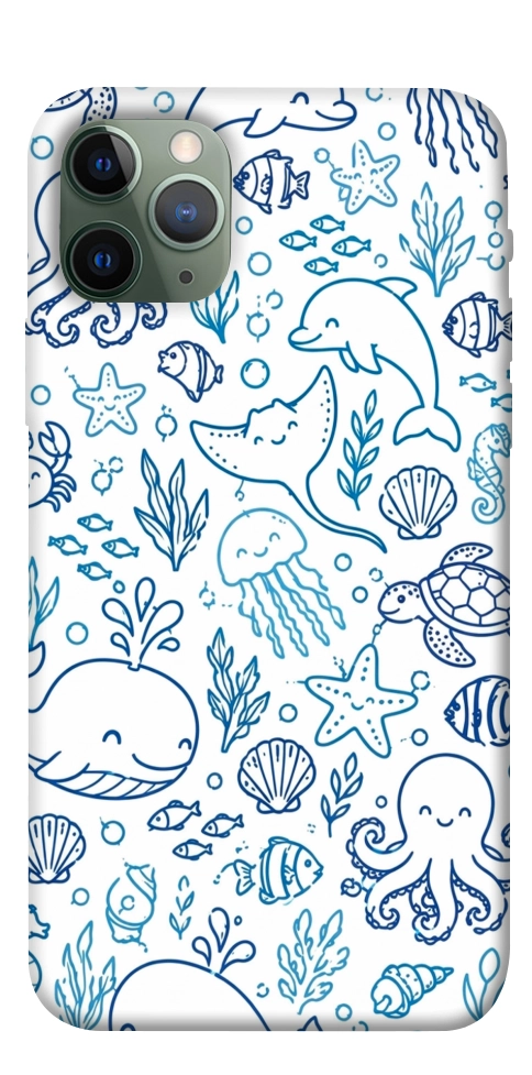 Чохол Sea pattern для iPhone 11 Pro