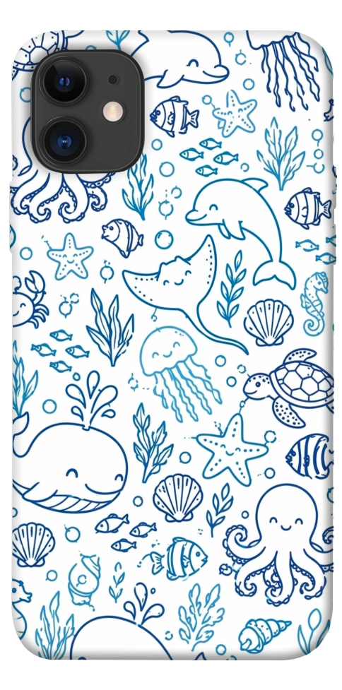 Чохол Sea pattern для iPhone 11