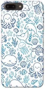 Чохол Sea pattern для iPhone 8 plus (5.5")