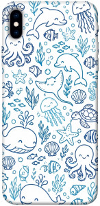 Чехол Sea pattern для iPhone XS Max