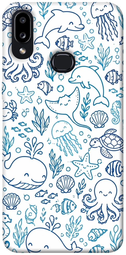 Чохол Sea pattern для Galaxy A10s (2019)