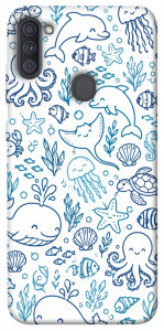 Чохол Sea pattern для Galaxy A11 (2020)