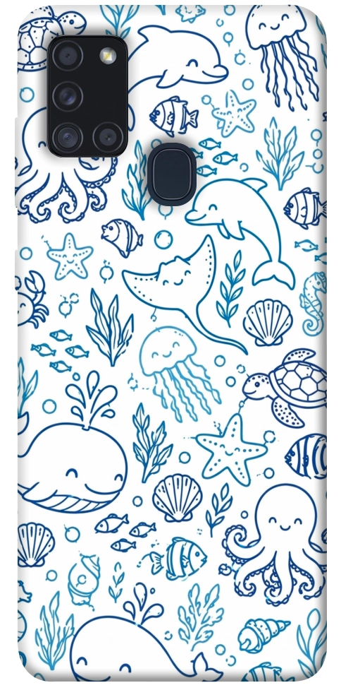 Чохол Sea pattern для Galaxy A21s (2020)