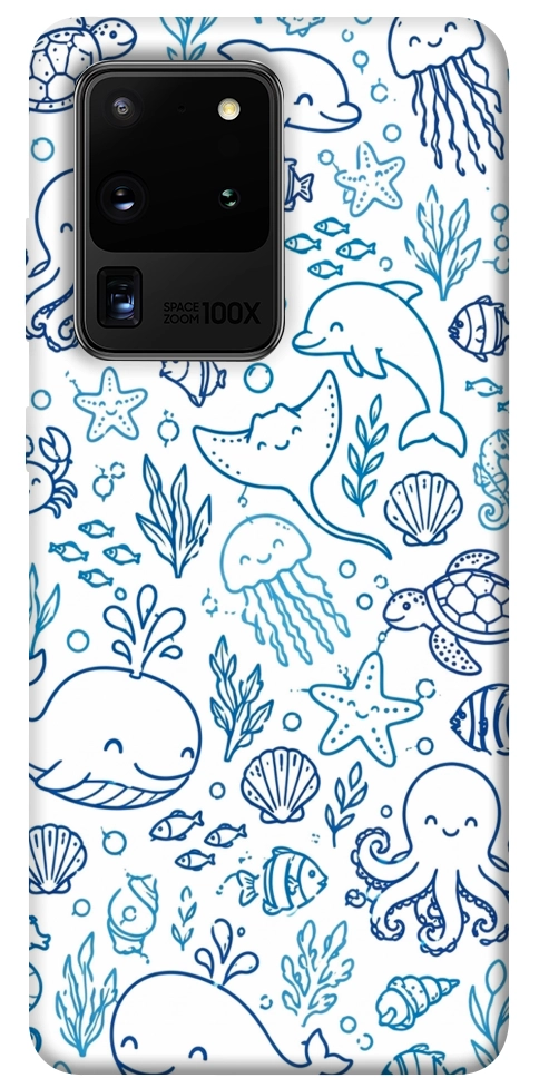 Чохол Sea pattern для Galaxy S20 Ultra (2020)