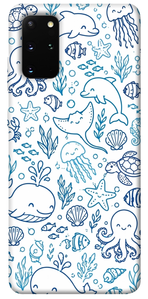 Чохол Sea pattern для Galaxy S20 Plus (2020)