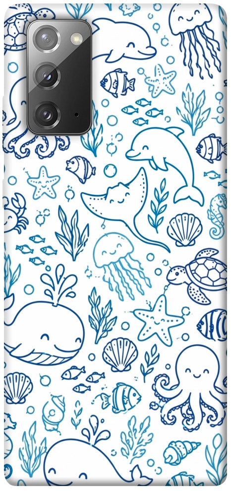 Чохол Sea pattern для Galaxy Note 20