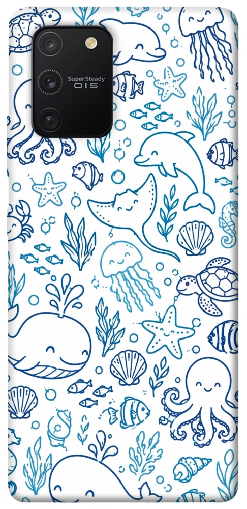 Чохол Sea pattern для Galaxy S10 Lite (2020)