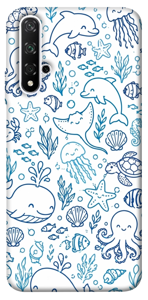 Чехол Sea pattern для Huawei Honor 20