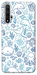 Чехол Sea pattern для Huawei Nova 5T