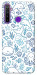 Чехол Sea pattern для Realme 5