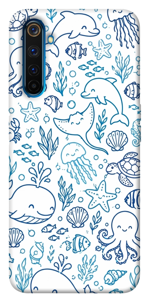 Чохол Sea pattern для Realme 6 Pro