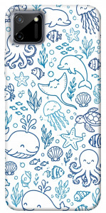 Чехол Sea pattern для Realme C11