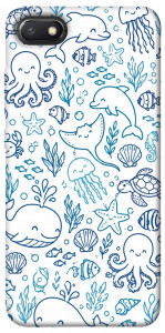 Чехол Sea pattern для Xiaomi Redmi 6A