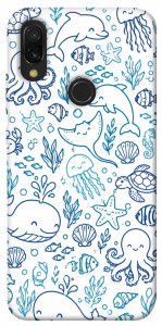 Чохол Sea pattern для Xiaomi Redmi 7