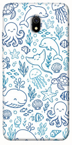 Чохол Sea pattern для Xiaomi Redmi 8a