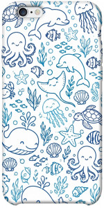 Чехол Sea pattern для iPhone 6s plus (5.5'')