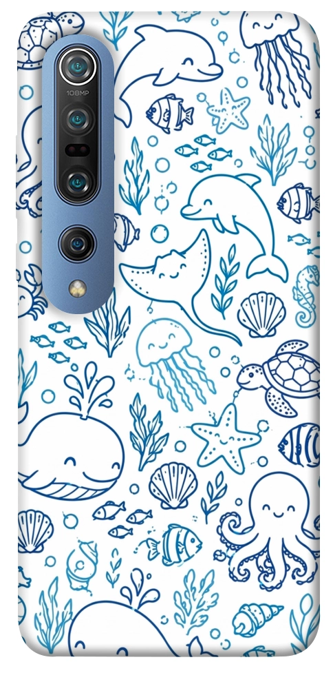 Чохол Sea pattern для Xiaomi Mi 10