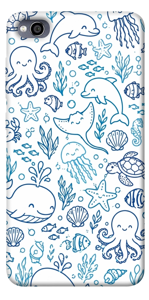 Чохол Sea pattern для Xiaomi Redmi 4A