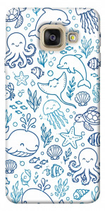 Чехол Sea pattern для Galaxy A5 (2017)